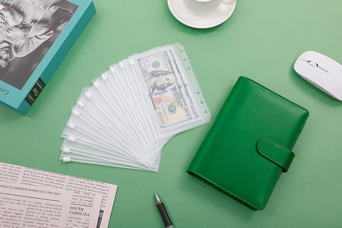 CUSTOM Cash Organizer Cash Binder Cash Organizing Wallet Etsy