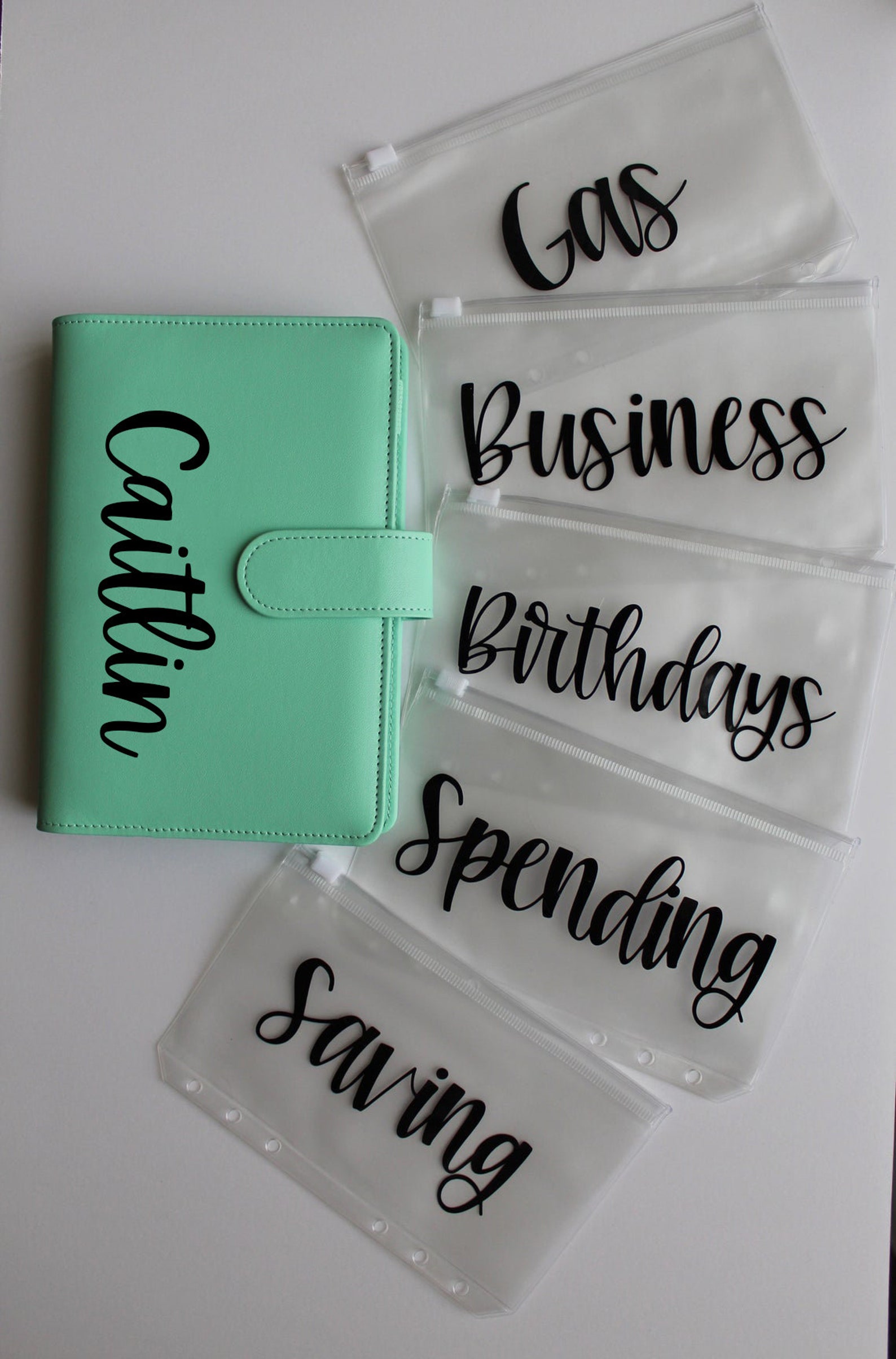 CUSTOM Cash Organizer Cash Binder Cash Organizing Wallet Etsy