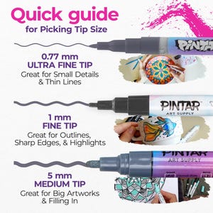 Artist using pastel markers for decorative artwork