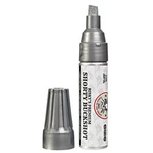 May include: Silver paint marker with a fine tip, medium tip, and broad tip. The marker is labeled "Risky's Premium Shorty Buckshot" and "Tools of the Trade".