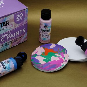 Abstract painting supplies,Multi-surface pouring paint
