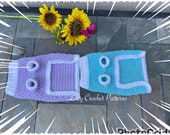 Crochet Dog Sweater Chihuahua xxs-xl crochet sweater PATTERN only all sizes sweater
