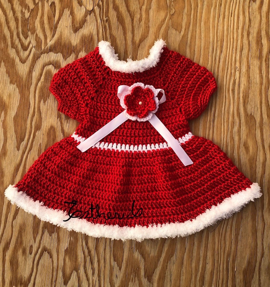 Christmas Baby Dress Pattern - Etsy