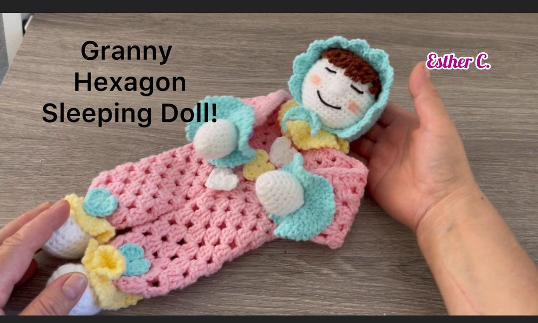 Crochet -hexadon Doll Pattern Hex Doll PATTERN Only PDF Instant