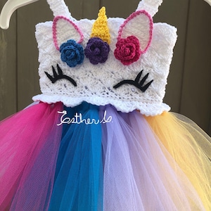 Vestidos tejidos de unicornio sale