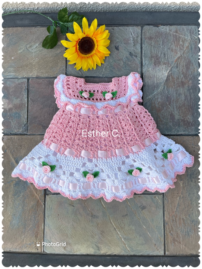 Rossie Baby Dresseasy to follow Instant Download, 0-3 months image 3