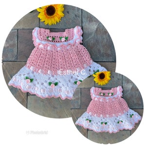 Rossie Baby Dresseasy to follow Instant Download, 0-3 months image 5