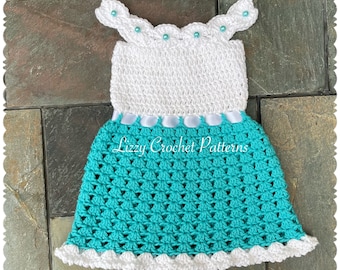 Summer Baby Dress PATTERN only PDF 0-3 and 3-6 months