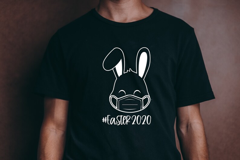 Download SVG Bunny Easter 2020 Quarantine | Etsy