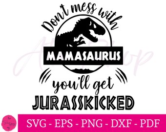 Download Mamasaurus svg | Etsy