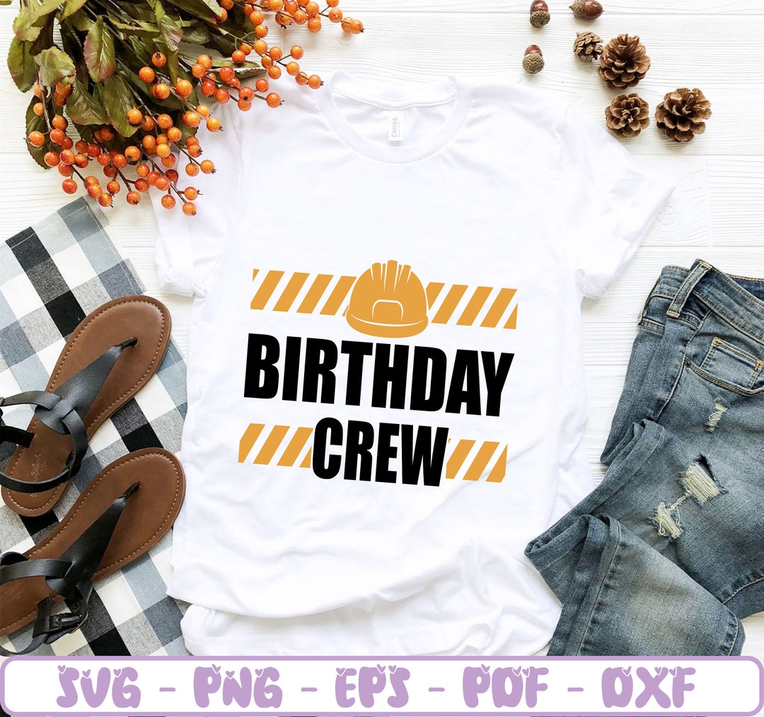 Construction Crew Svg Birthday Crew Svg Structural Engineer Contractor ...