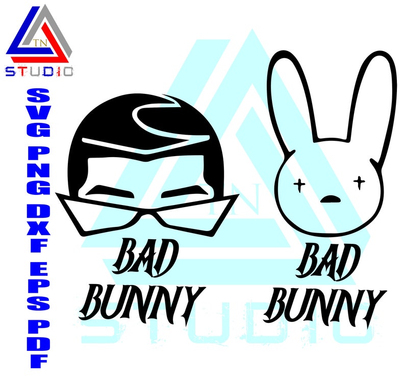 Download Bad Bunny Svg Bundle svg files for cricut Digital Cut File ...