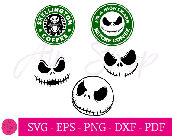 Download Jack Skellington Svg A Nightmare Before Christmas Svg Jack Etsy