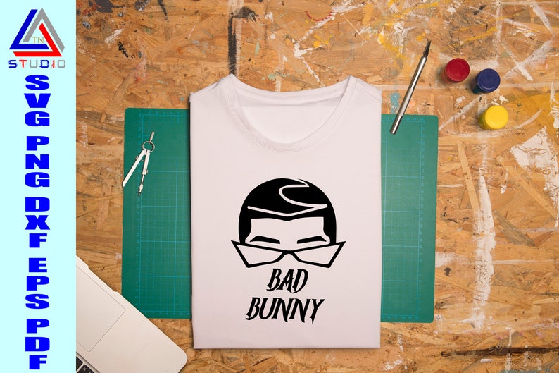 Download Bad Bunny Svg Bundle svg files for cricut Digital Cut File ...