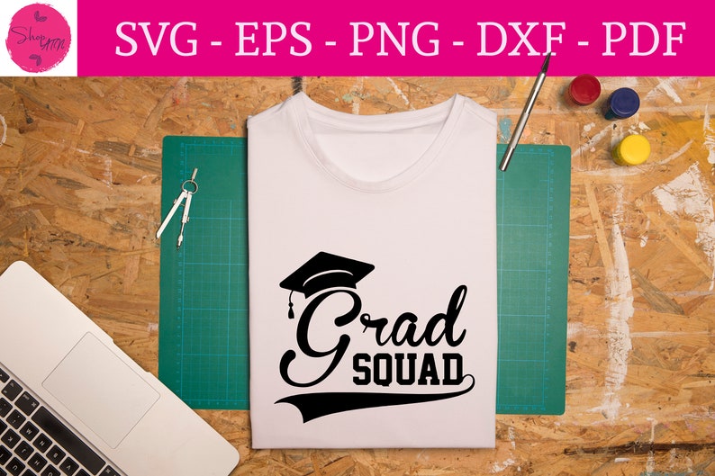 Download Grad Squad Svg Family Graduate Shirt Graduation Ceremony ...