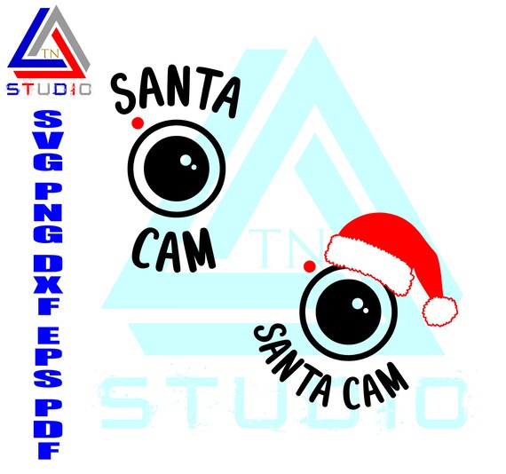 Download Santa Cam Svg Christmas Cam Svg Christmas Ornament Svg Etsy PSD Mockup Templates