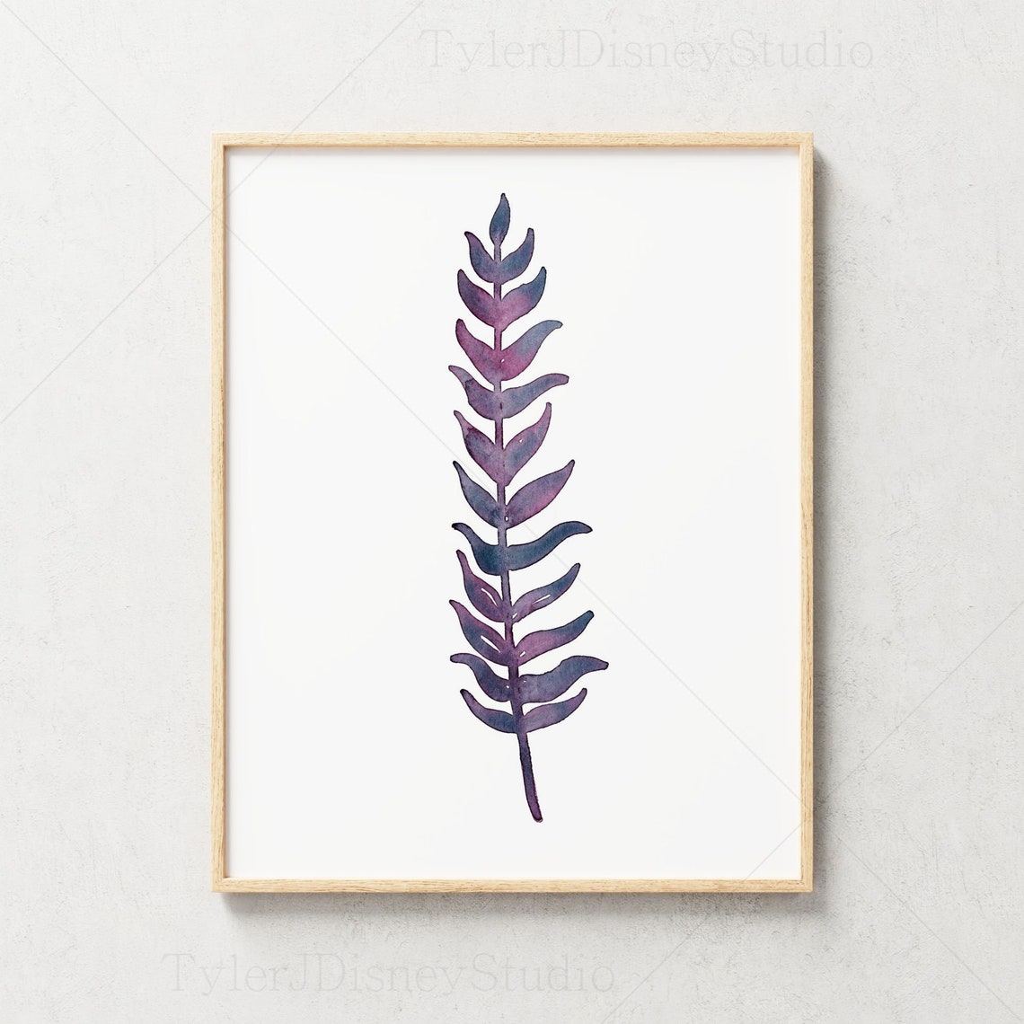 Download Vertical frame mockup 11x14 simple wood frame use free | Etsy