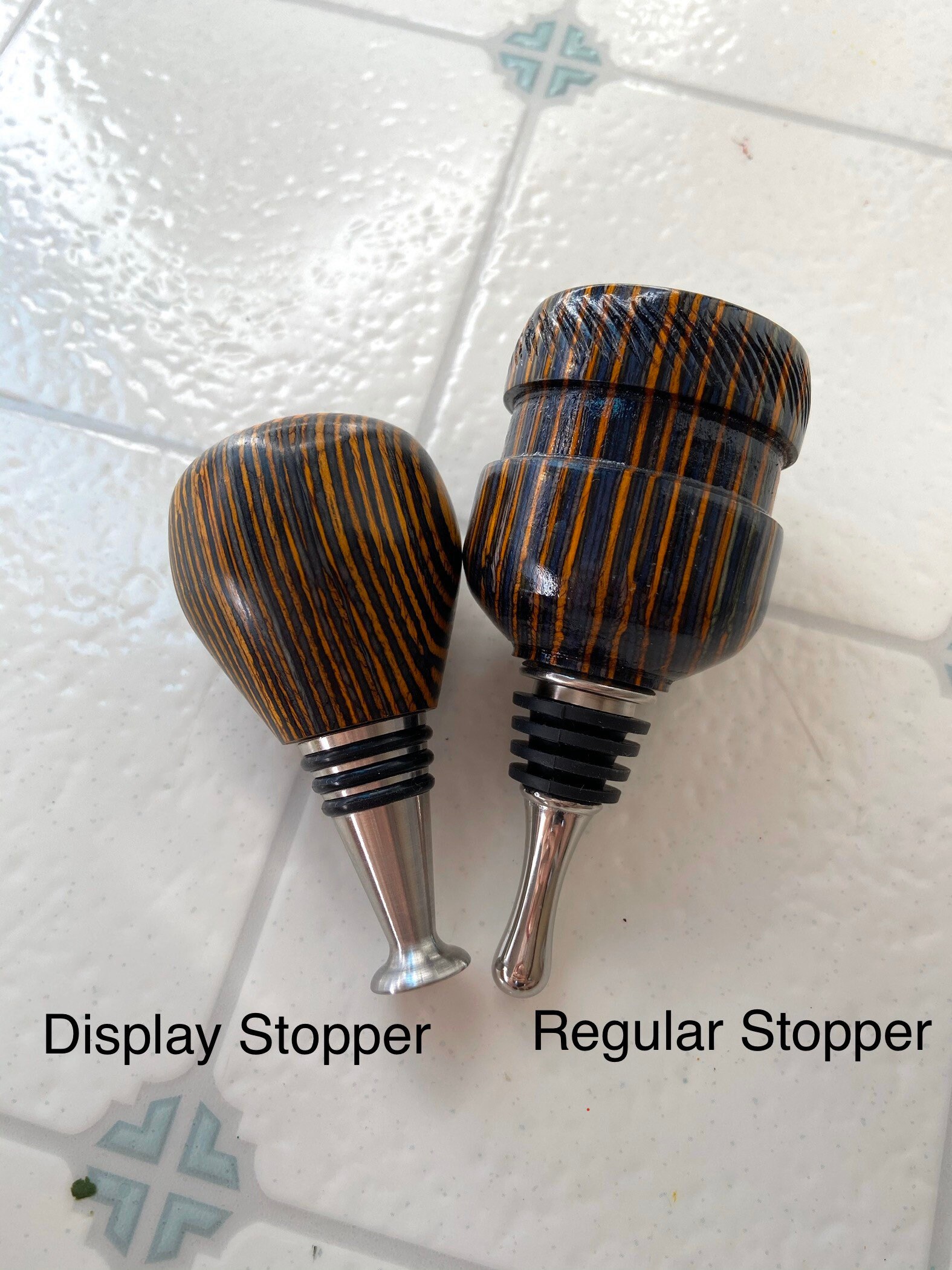 Handturned Wooden Bottle Stoppers Etsy