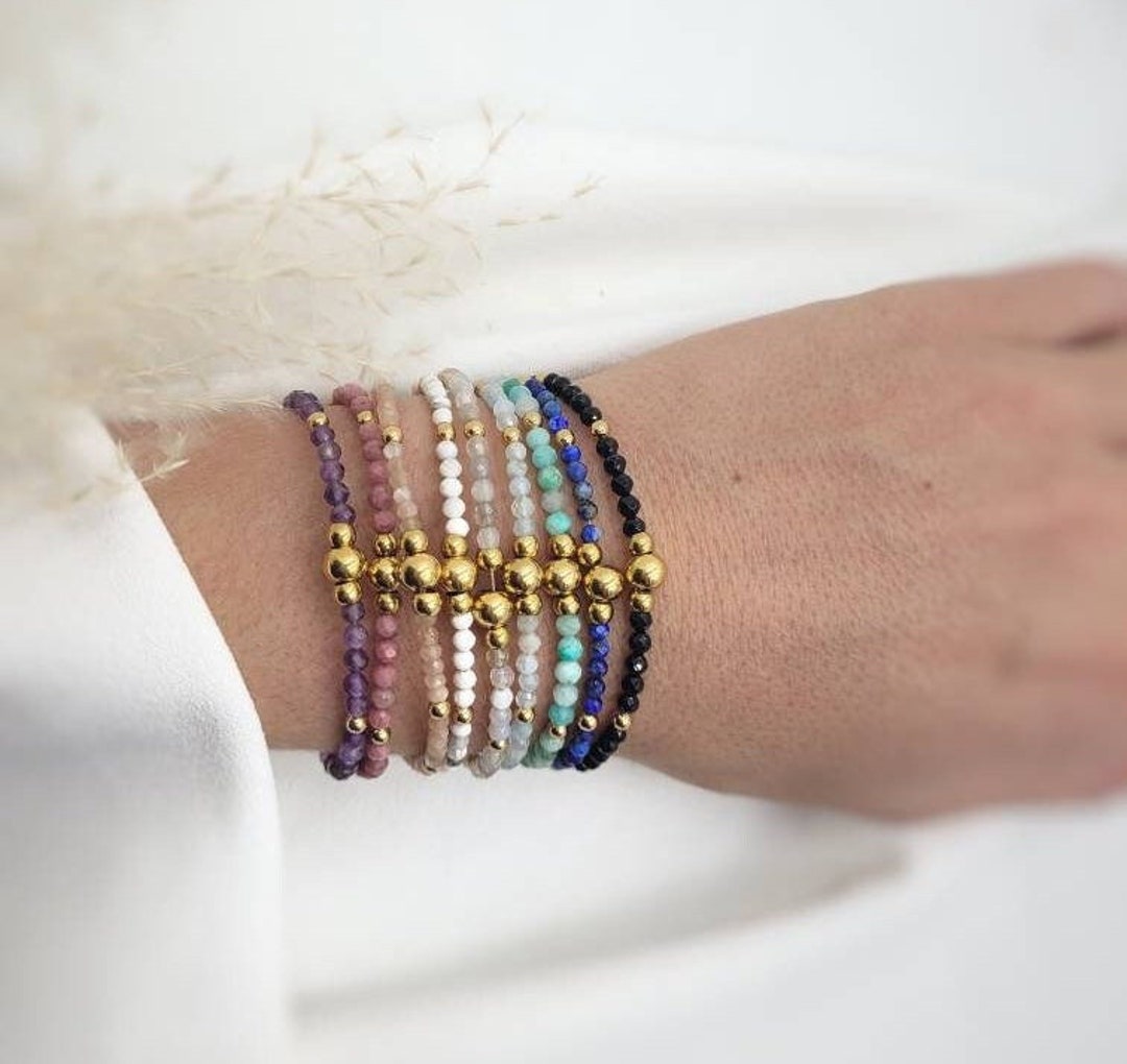 Bracelets For Girls Unisex Super Chakra Natural Stone Bracelet