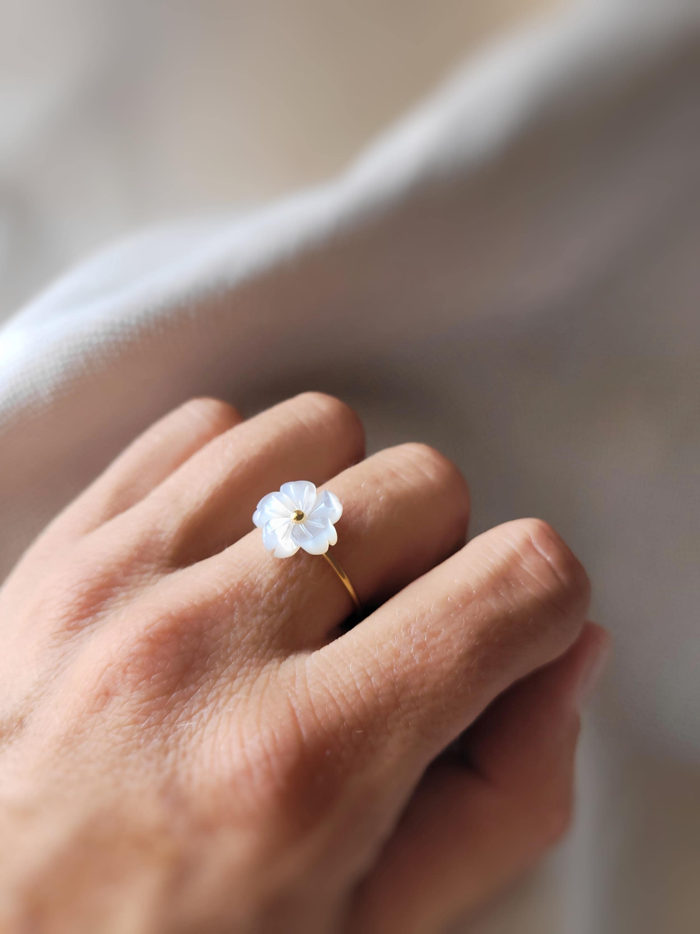 Bague fantaisie fleur France