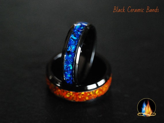 Fire and ice opal best sale ring