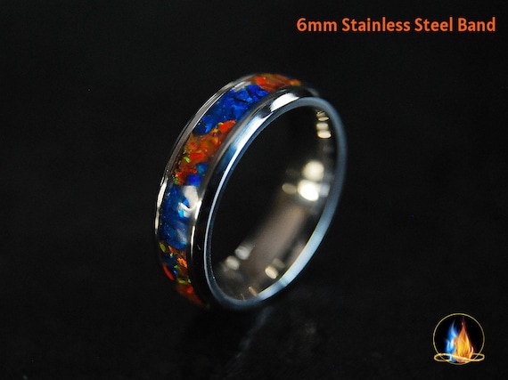 Twin flame wedding rings sale