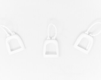 Porta gel detergente per le mani da 1 oz in polvere bianca/formato da viaggio/porta disinfettante per le mani/antibatterico