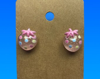 Kawaii Strawberry Earrings