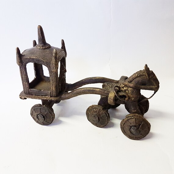 Cast Iron Horse and Wagon (JAS) Cast Iron Horse and Wagon (JAS)