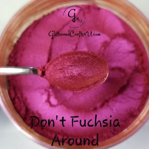 Don't Fuchsia Around - Chameleon Powder-Make-Up, Nails, Crafting - polvere di pigmenti che cambiano colore
