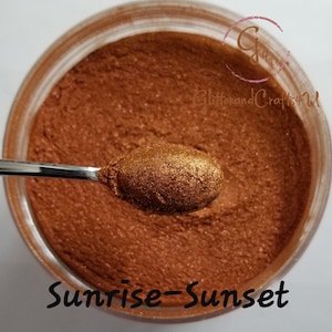 Sunrise Sunset - Chameleon Powder-Make-Up, Nails, Crafting - color changing pigment powder