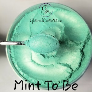 MINT TO BE - Chameleon Powder-Make-Up, Nails, Crafting -  color changing pigment powder
