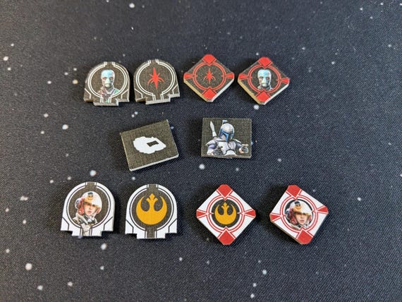 Custom Cardboard Tokens for X-wing Miniatures - Etsy