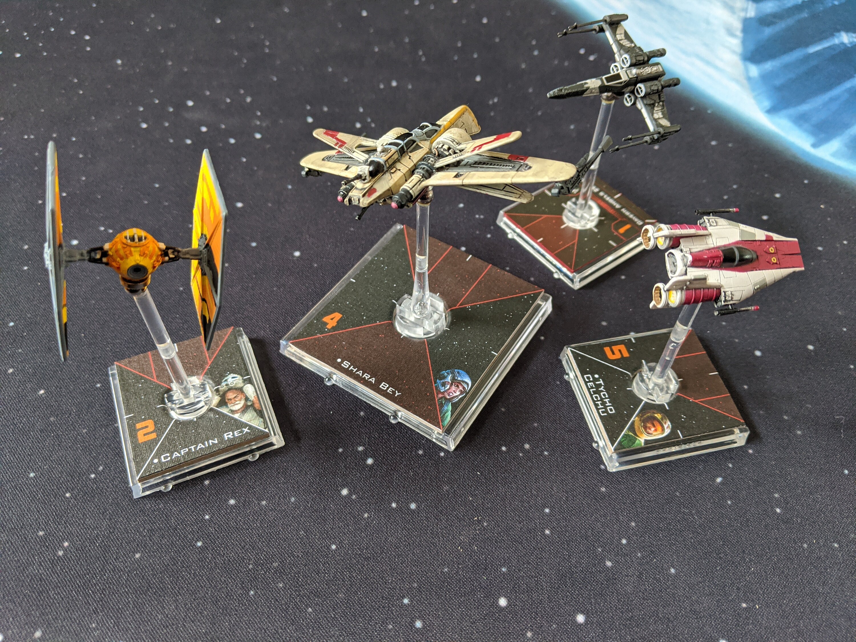 Xwing Miniatures Custom Ship Tokens Etsy