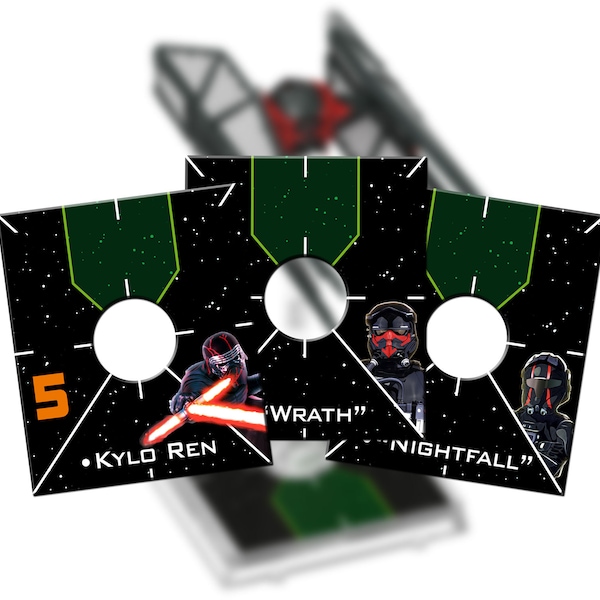 TIE Whisper Ship Tokens for X-Wing Miniatures