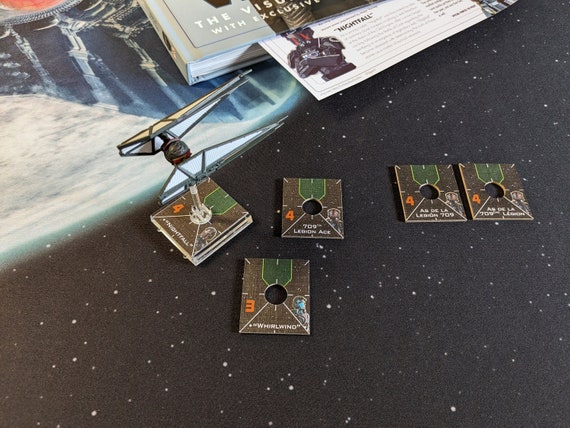 TIE Whisper Ship Tokens for X-wing Miniatures - Etsy