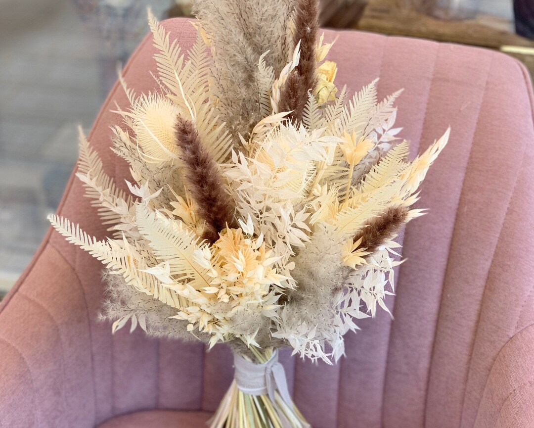Dry Flower Bouquet Gift Dried Flowers Bouquet Etsy