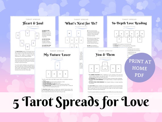Tarot Spreads List - Tarot Spreads for Love, Career, Spiritual, and More