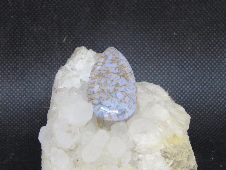 Sky Blue Teardrop Cabochon