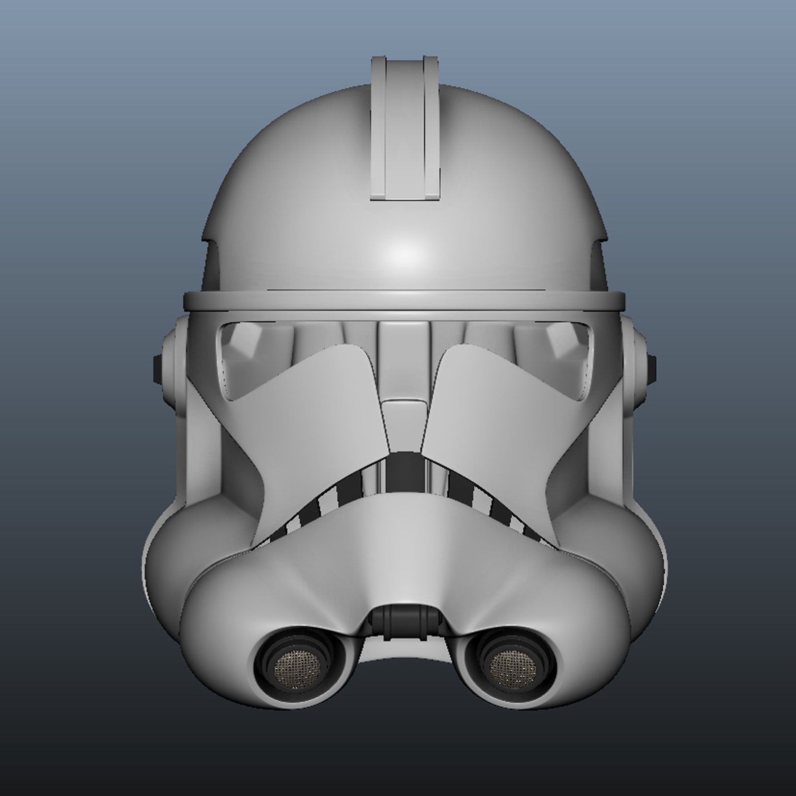 Phase 2 Realistic Clone Helmet 3D File Etsy