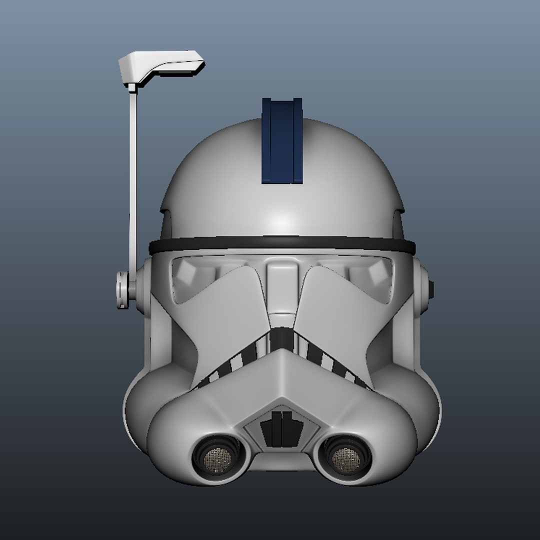 Arc Trooper Helmet 3D Model for 3D Printing, Clone Trooper Helmet, Star ...