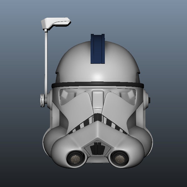 Arc Trooper Helmet 3D Model for 3D Printing, Clone Trooper Helmet, Star Wars Cosplay, 3D File Download