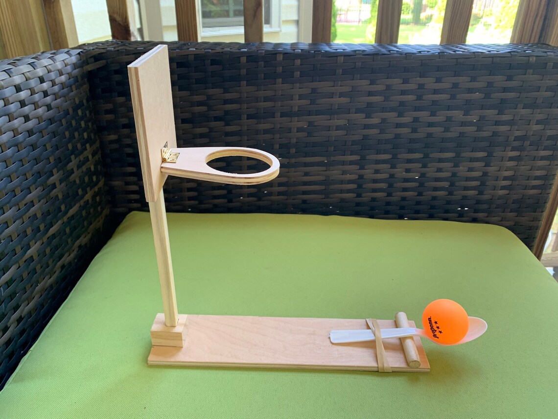 Handmade Mini Wooden Basketball Game Etsy