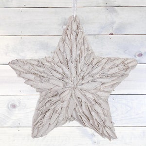Christmas Star Ornament (Set of 2) | Christmas Tree Ornament | Christmas Window Decor | Christmas Wall Decor
