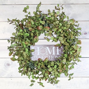 Eucalyptus Wreath | Home Sweet Home Wreath | Summer Wreath | Everyday Wreath