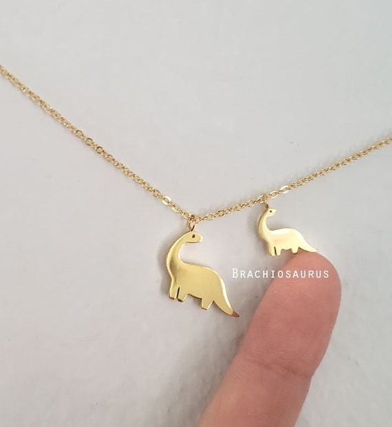 Etsy sale dinosaur necklace