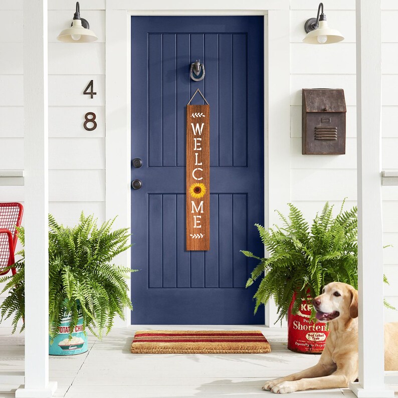 Vertical Stencils for Painting on Wood Signs, Home Sign Stencil