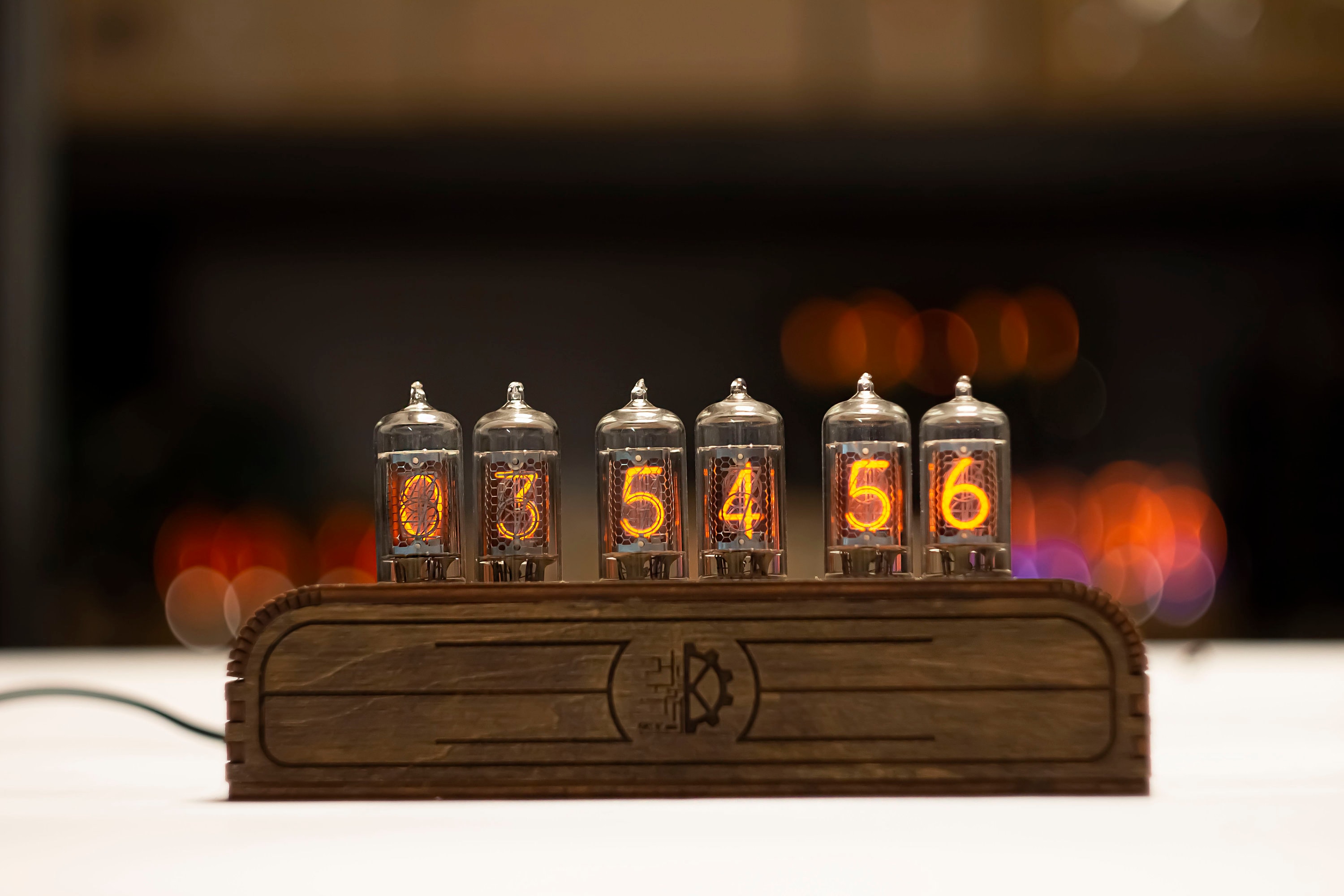 Nixie Tube Clock Z570m, Z573m of the GDR Production on 6 Lamp - Etsy