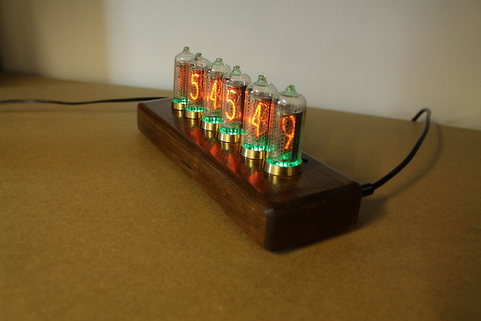 Nixie Tube Clock IN82 of the USSR Production on 6 Lamp Etsy