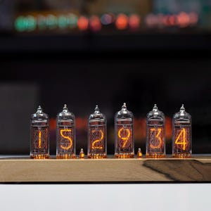 Nixie Tube Clock IN14 of the USSR production on 6 lamp